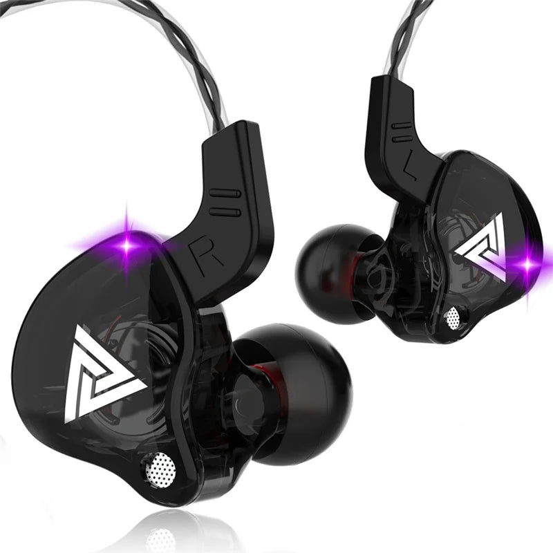 QKZ AK6 HiFi Wired Earphones with Mic