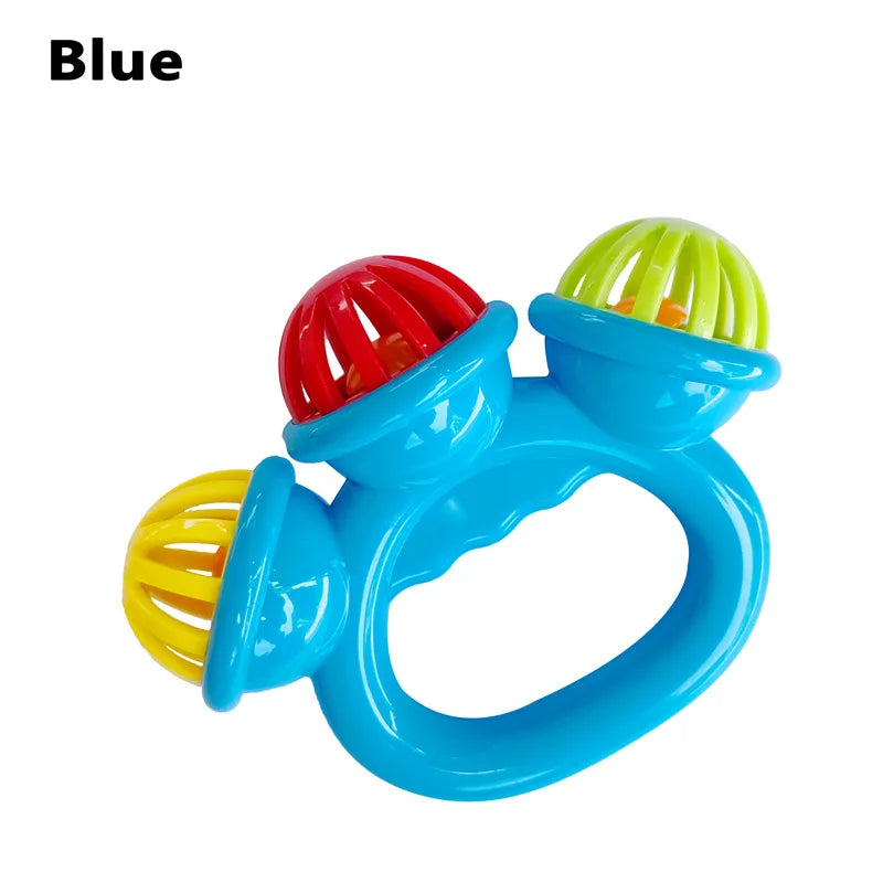 1-4PCS Baby Hand Rattle Ball Sensory Toys