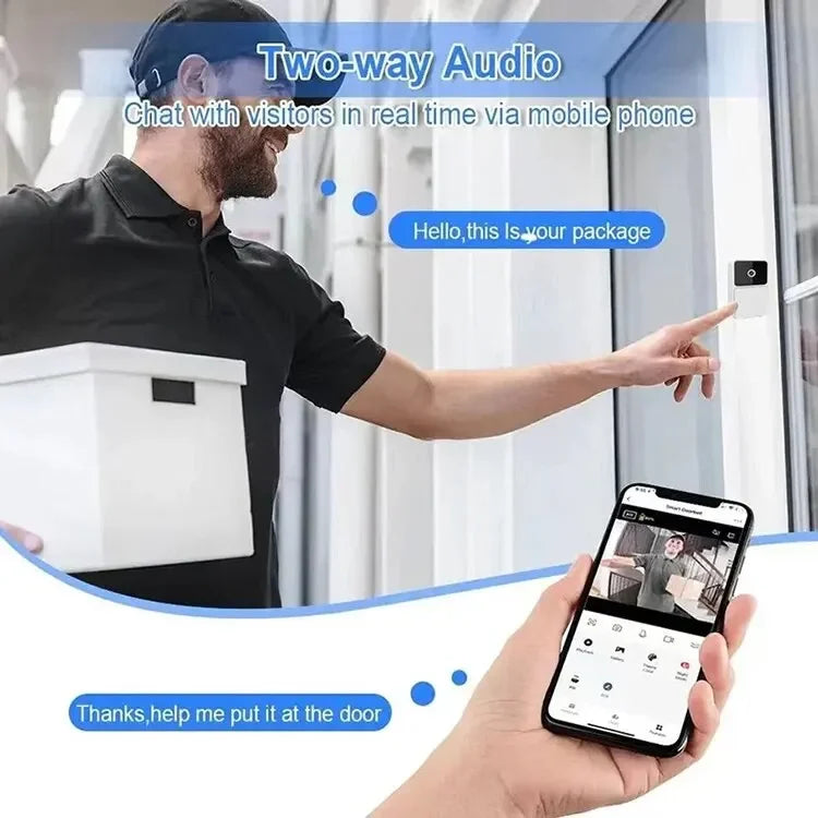 Smart WiFi Doorbell with HD Night Vision