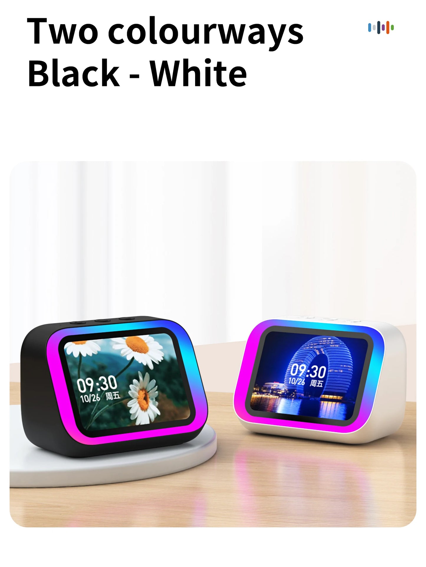 Smart Bluetooth Speaker with Weather Display