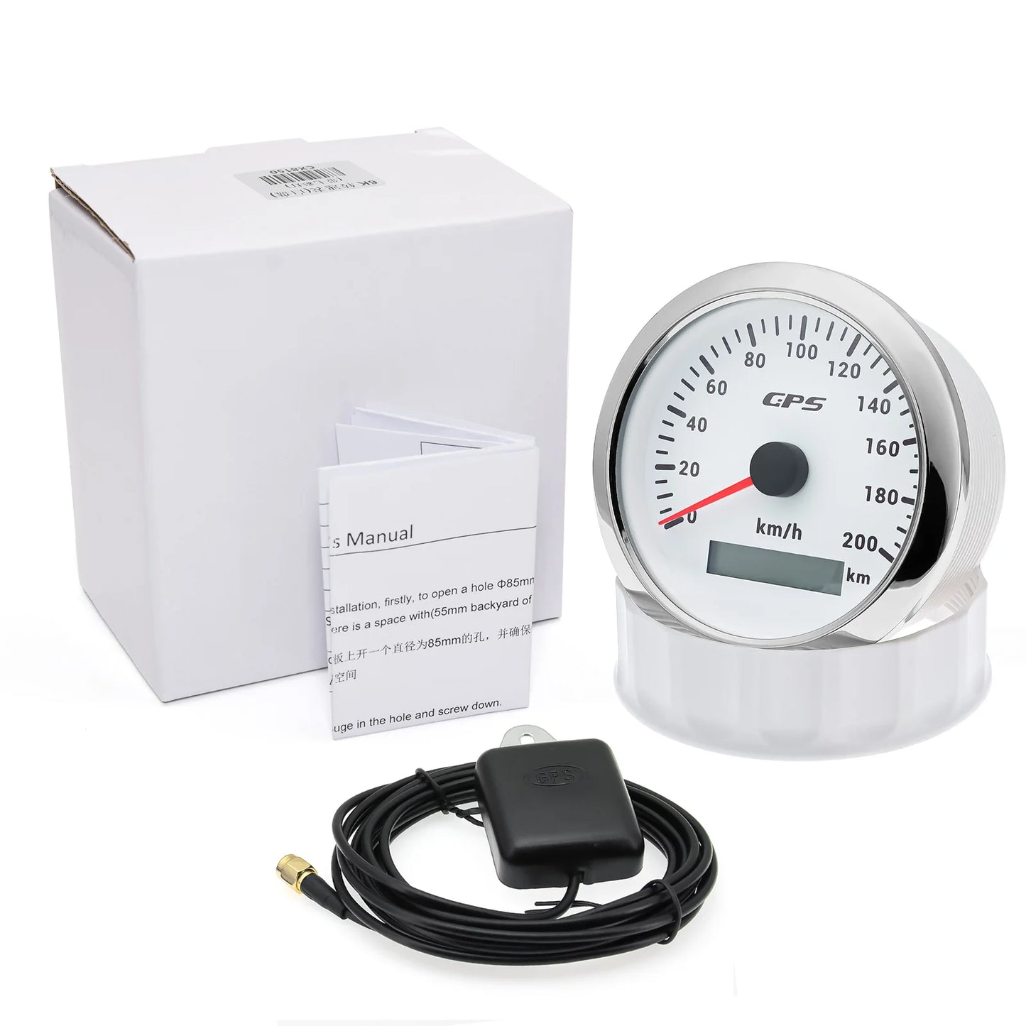 GPS Speedometer Gauge – Accurate Speed for Any Ride!