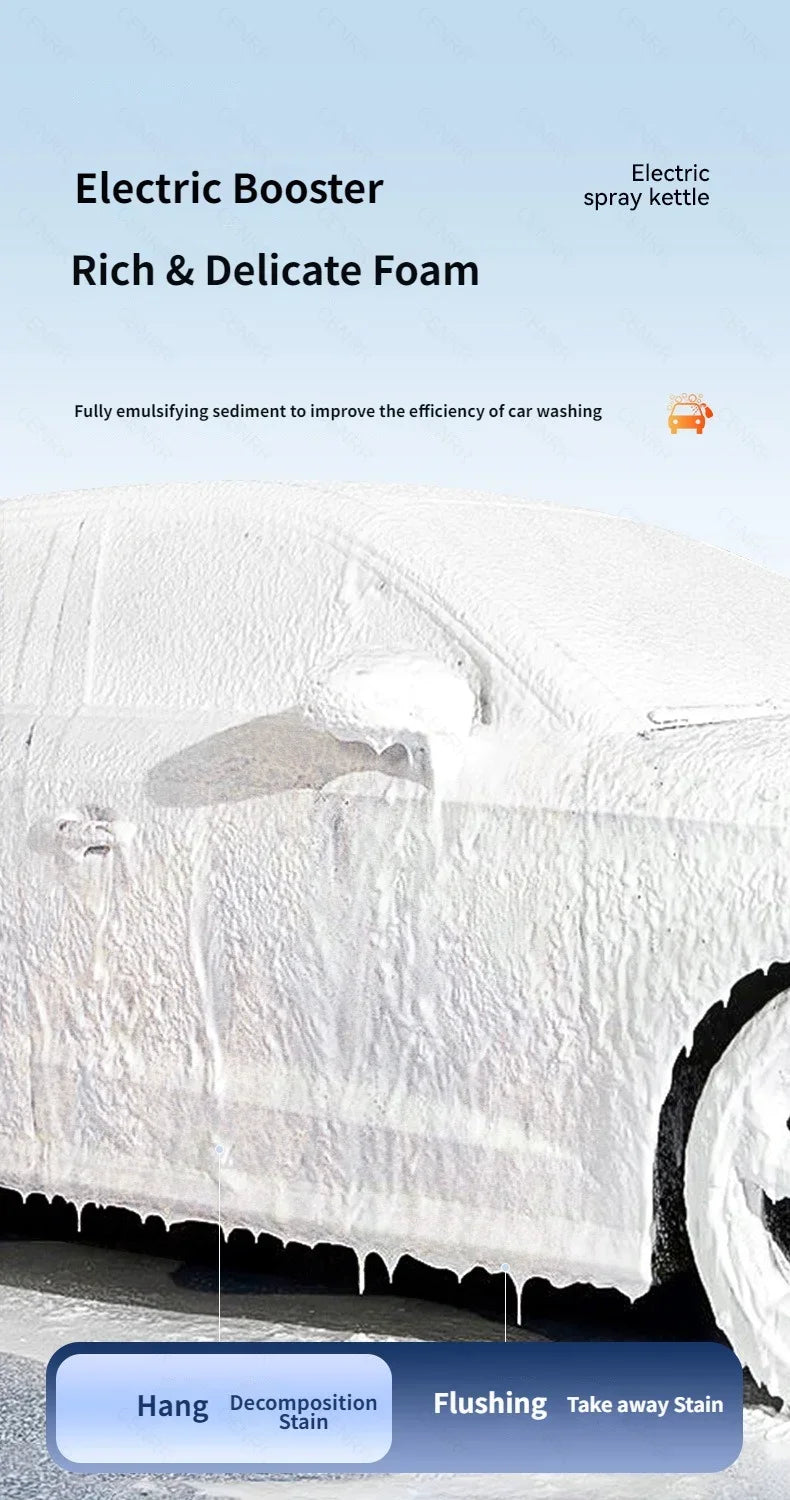 CENRR Electric Foam Sprayer – Power Foam at the Push of a Button!