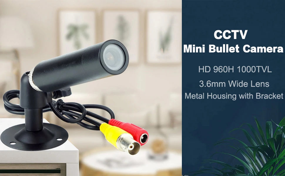 Uvusee 1000TVL Mini Bullet CCTV Security Camera