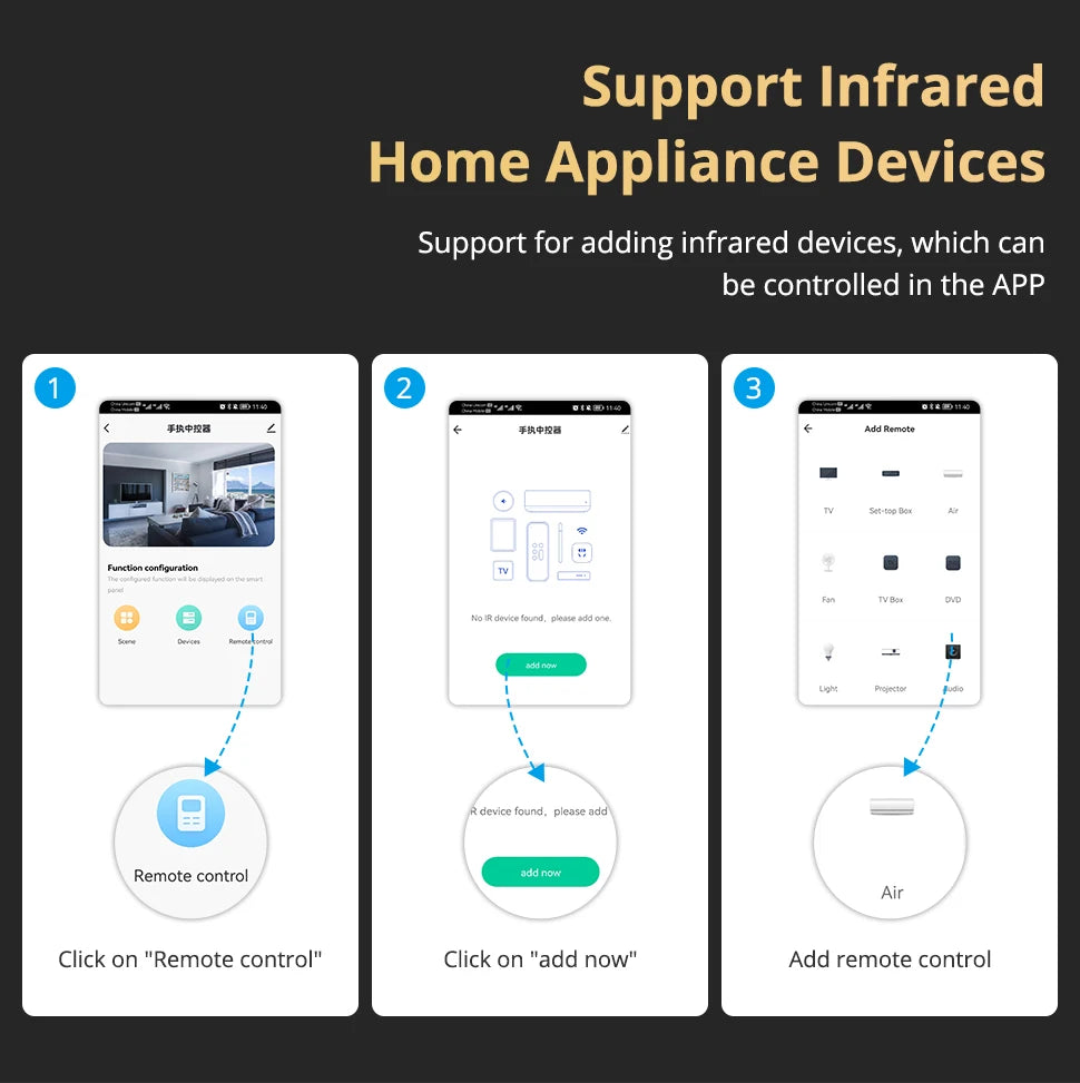 Zemismart WiFi IR Remote with Touch Screen