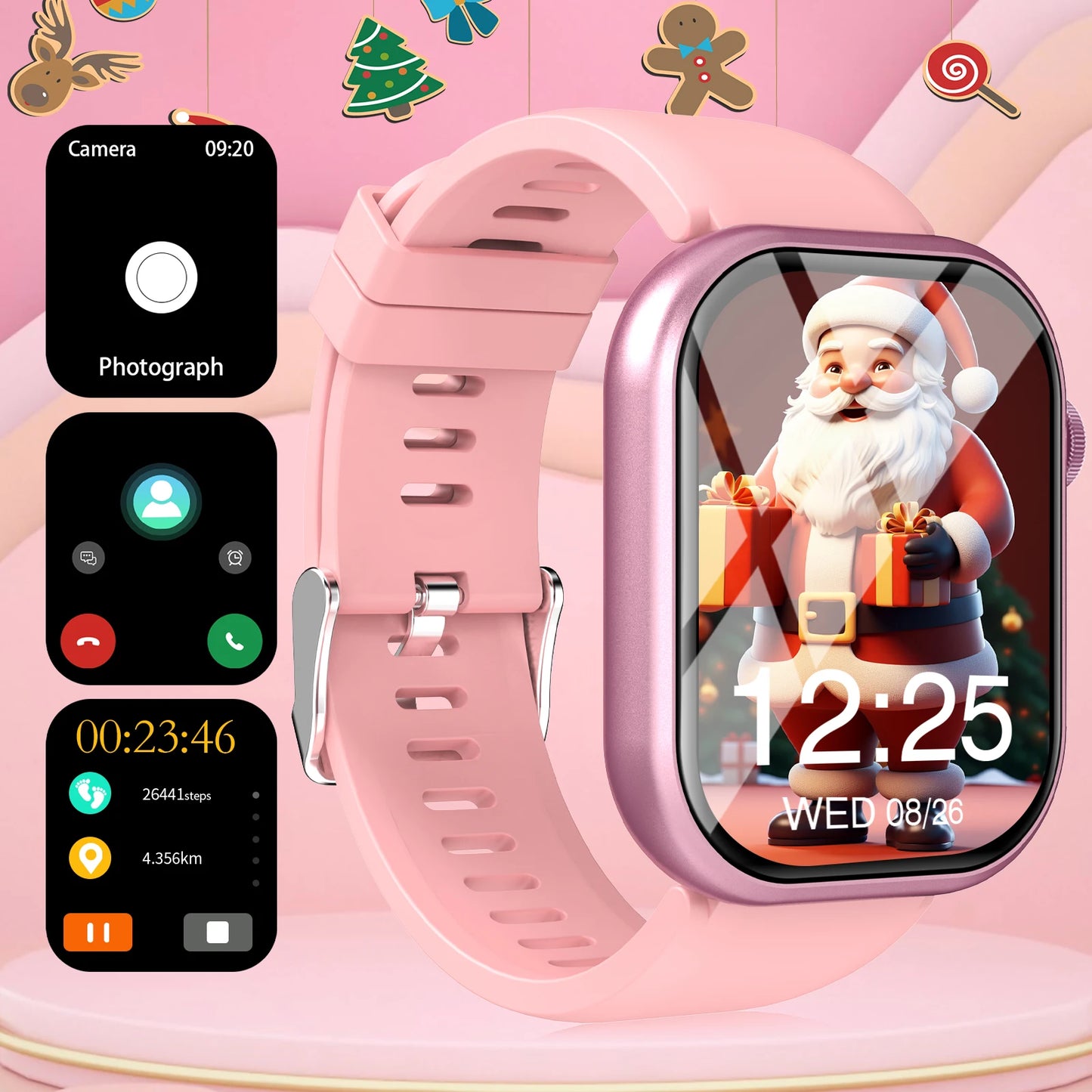 Smart Watch with Calling & App Alerts