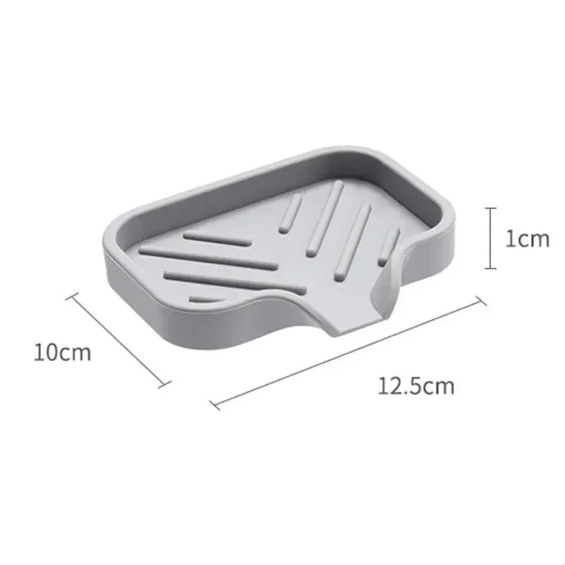 Silicone Sink Tray with Drain & Storage - Clickilix