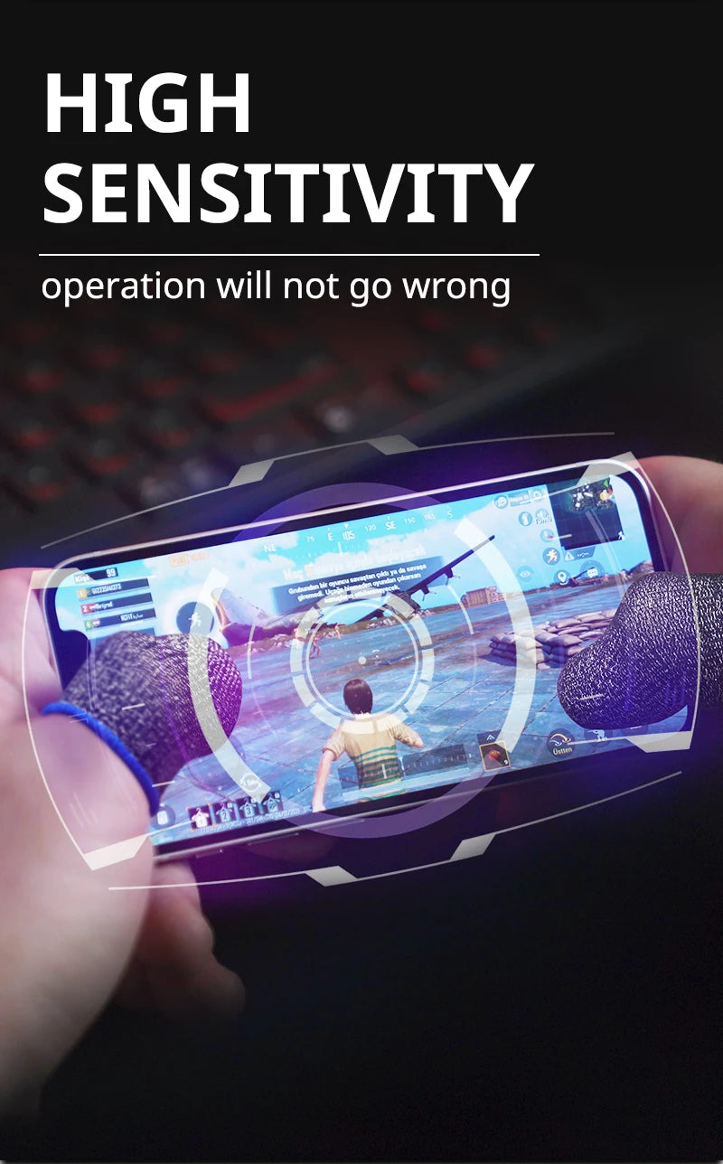 40pcs Gaming Finger Sleeves for Mobile Play