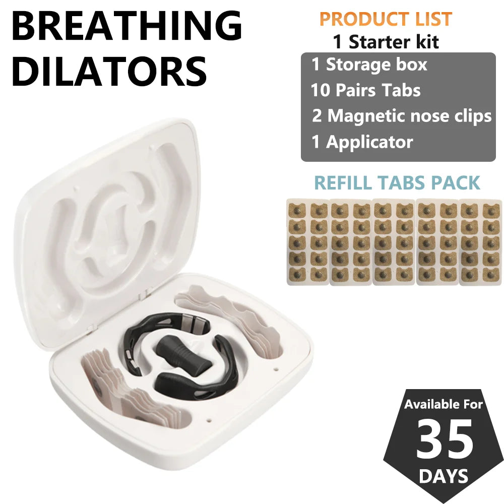 Magnetic Nasal Breathing Dilators Kits - Clickilix
