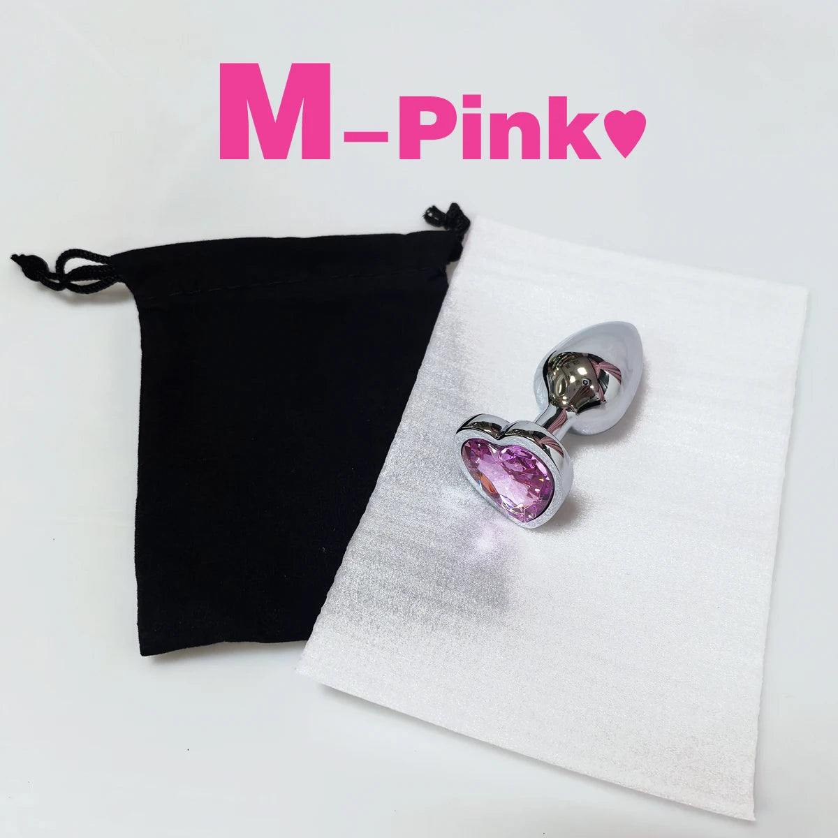 Heart Base Stainless Steel Anal Plug