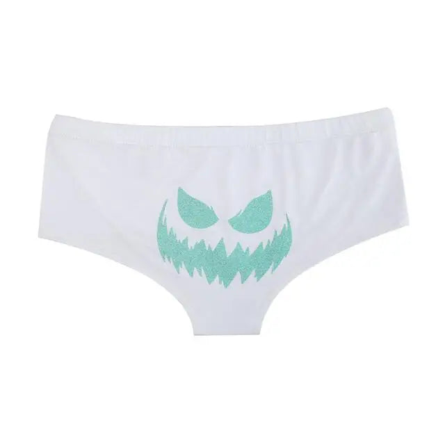 Sexy Fluorescent Skeleton Women’s Boxer Briefs
