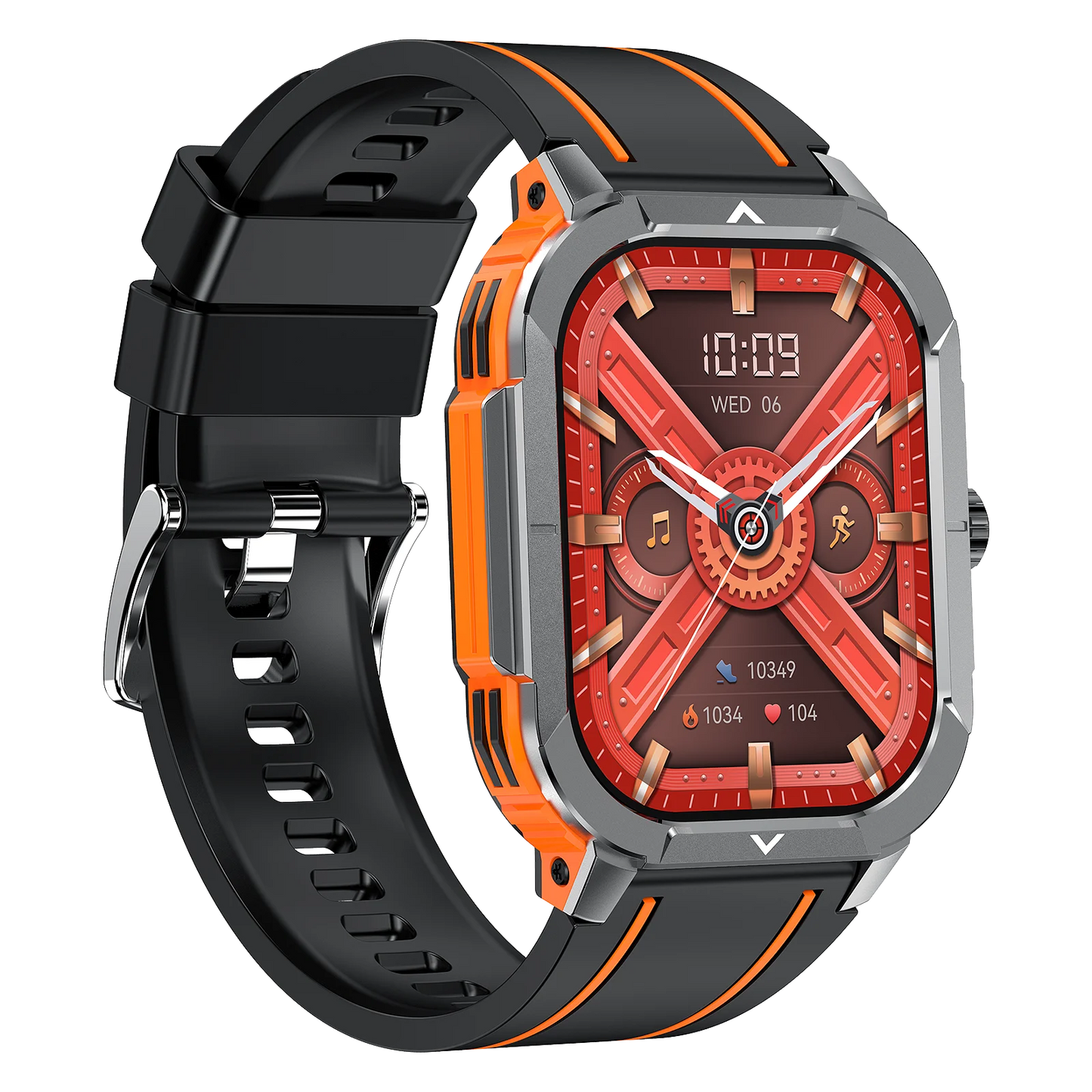 2.06" AMOLED Smart Watch Wireless Charging