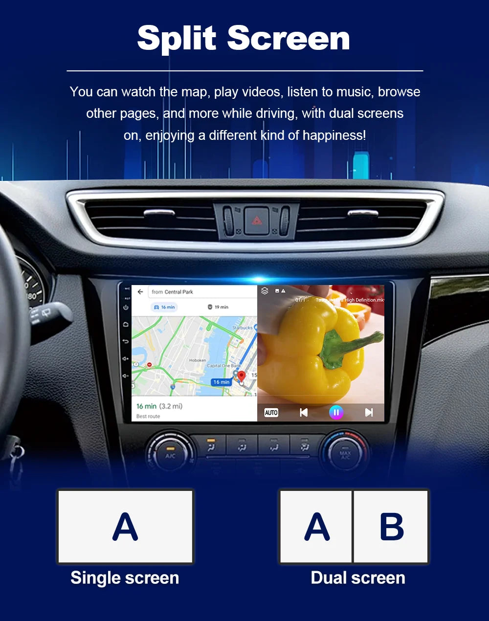 Upgrade your Chrysler Voyager with Android GPS Navigation!