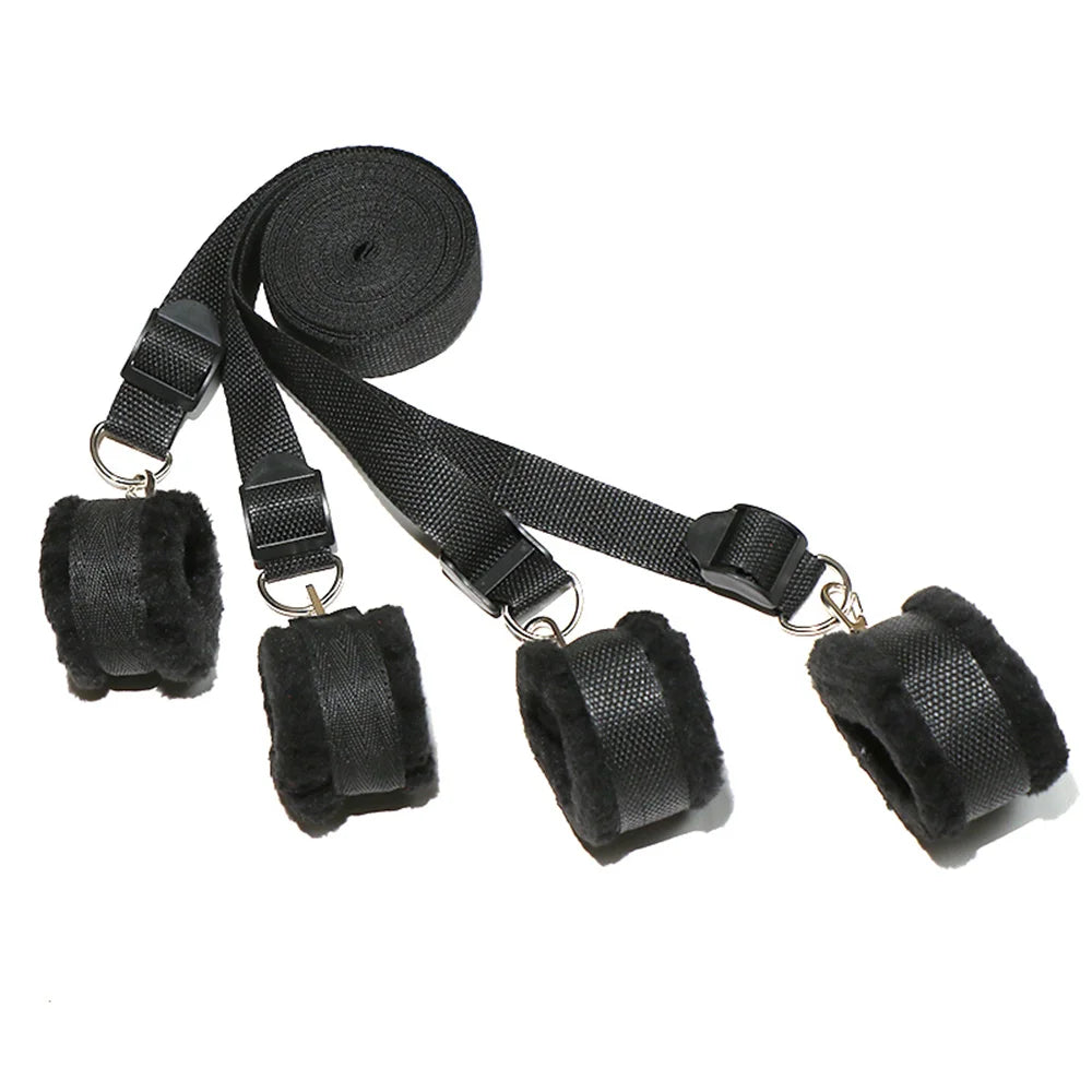 Under Mattress BDSM Bondage Restraint Kit