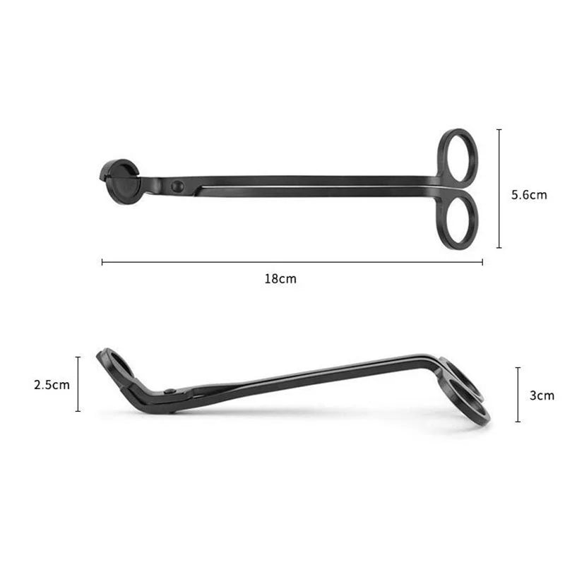 Stainless Steel Frosted Candle Wick Trimmer