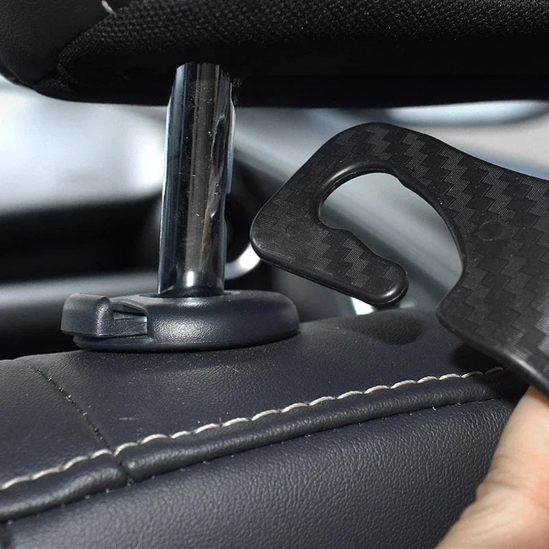 Car Seat Headrest Hooks for Bags & Coats