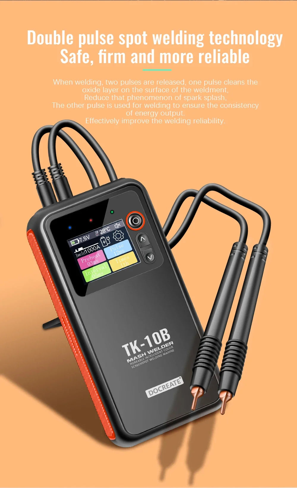 Smart Dual-Pulse Spot Welder & Power Bank