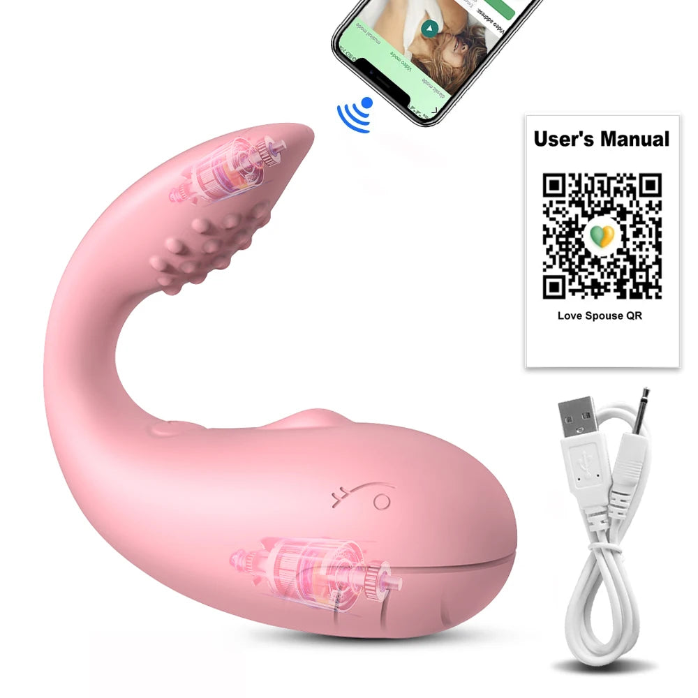Bluetooth App-Controlled Vibrating Love Egg