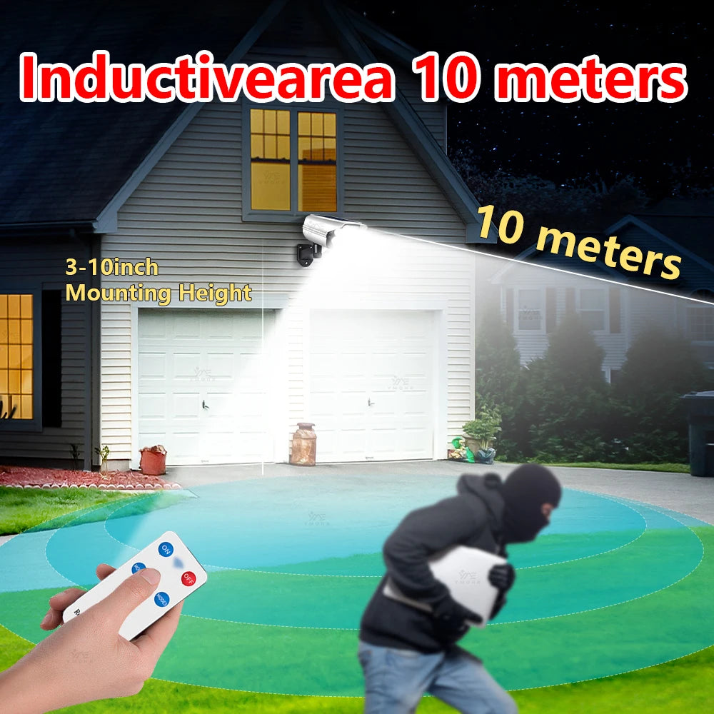 Smart Solar Wall Lamp with Motion Sensor