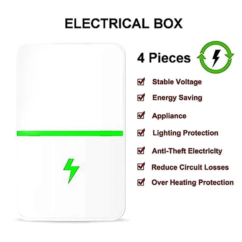 Stopwatt Energy Saver Device – 5 Pcs US Plug