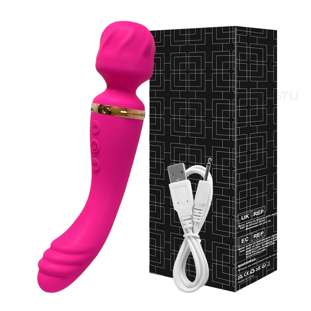 Dual Motor Vibrator USB Clit & G-Spot Toy