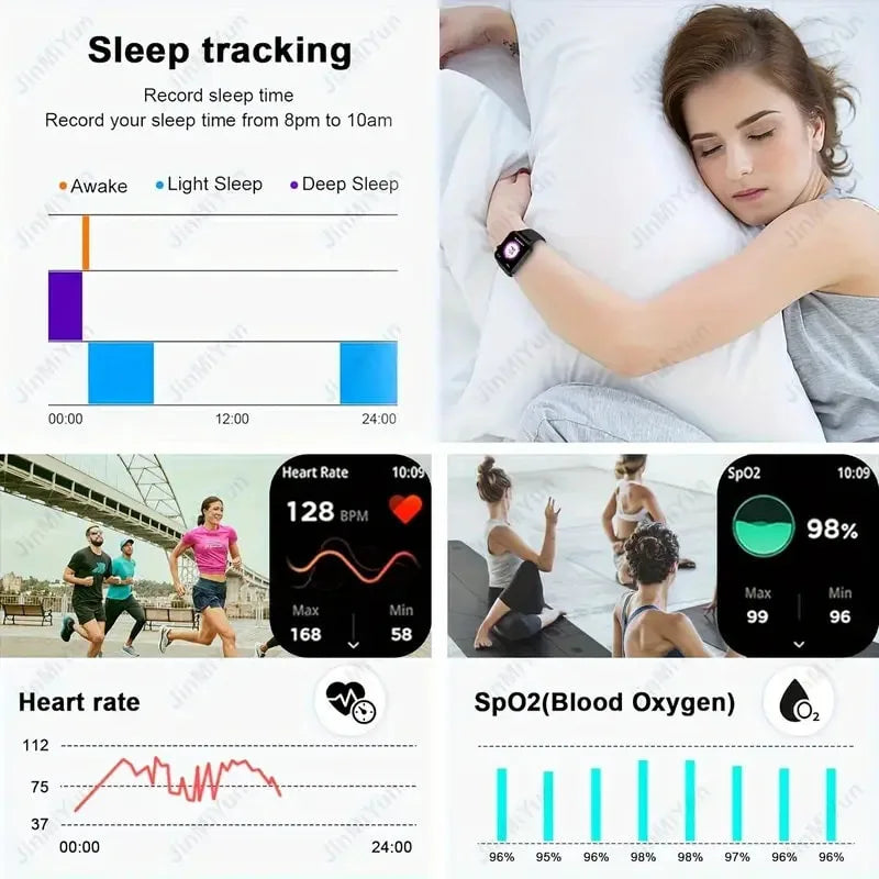 1.83" Smart Fitness Watch with Call Function
