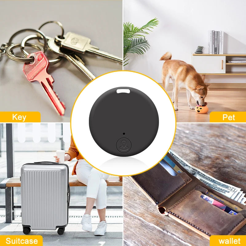 Mini GPS Tracker & Bluetooth Finder for Essentials