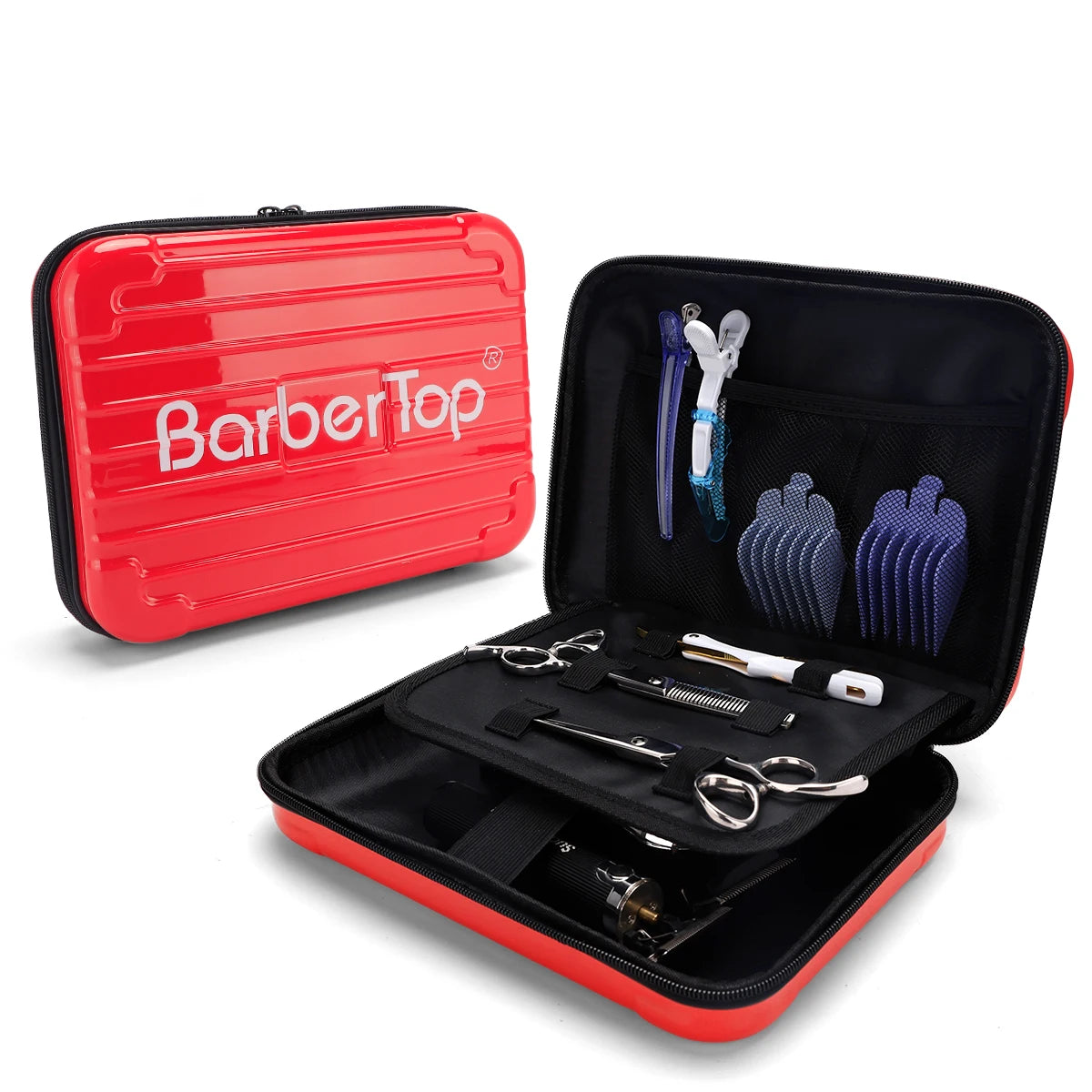Organize your tools with this barber scissors comb bag!