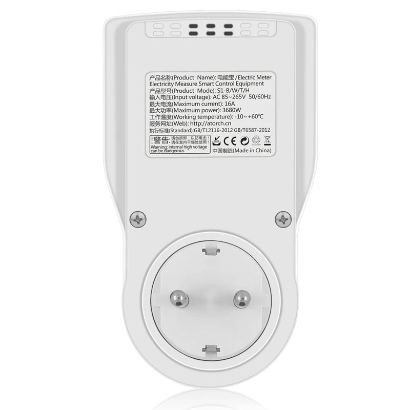 Tuya WiFi Smart Socket with Energy Meter