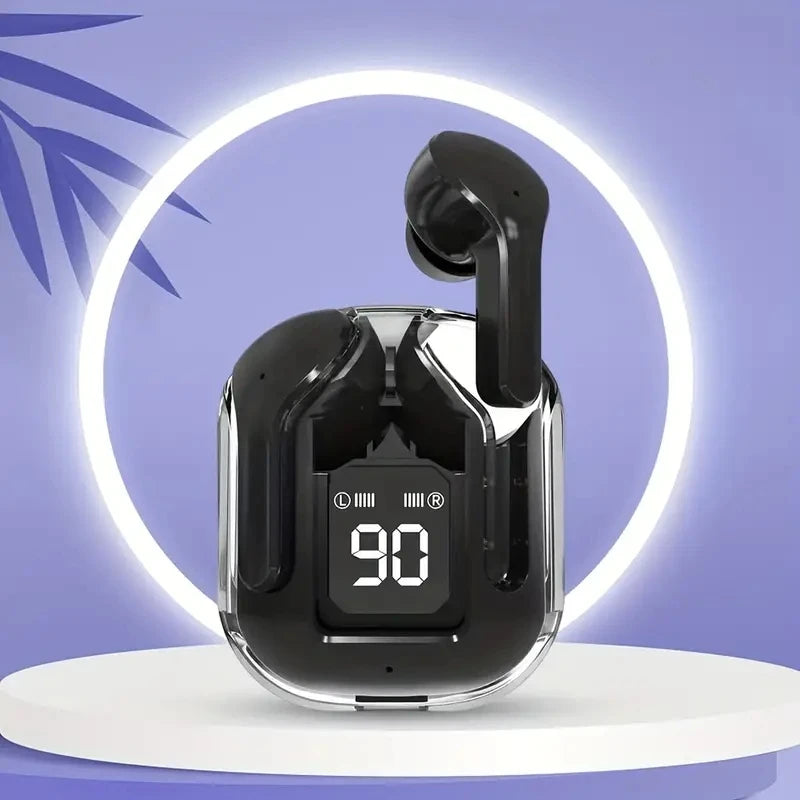 Wireless Bluetooth Earphone Digital Display Stereo Sound Earphones