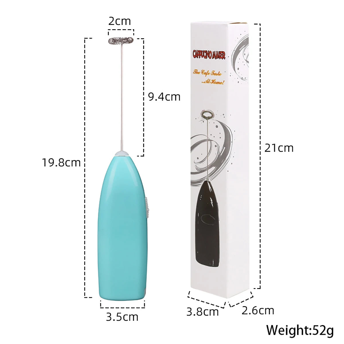 Mini Electric Egg Beater & Milk Frother