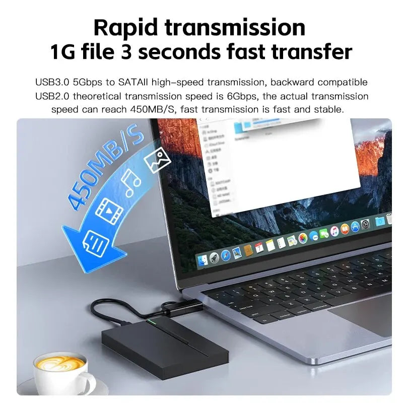 2.5" USB 3.0 External Hard Drive Enclosure