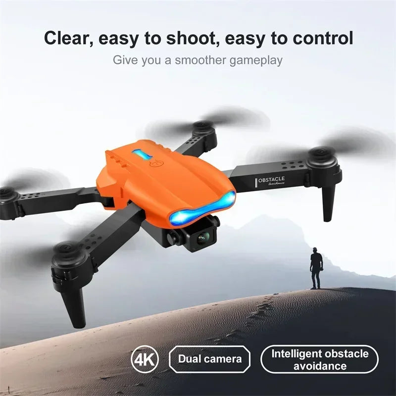 Drone With Camera 4k E99 Pro K3 Obstacle Avoidance