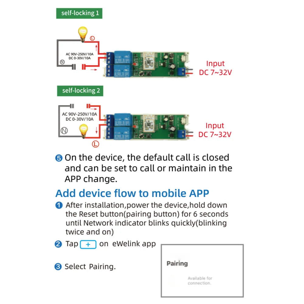 Smart WiFi Dual-Channel Switch with eWeLink App