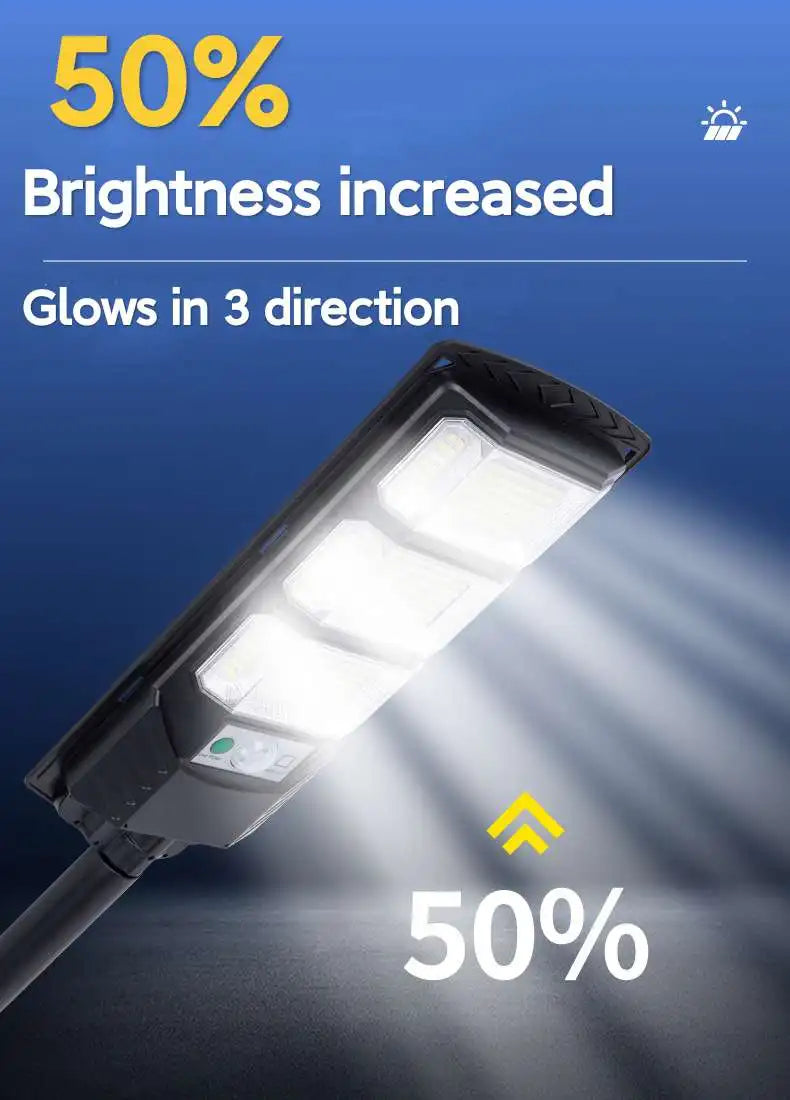 1000W Solar Motion Sensor Street Light