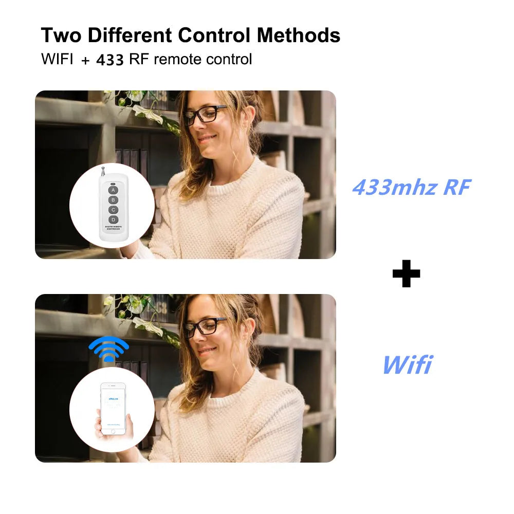 Tuya Smart WiFi Switch Module – Multi-Channel Relay Control