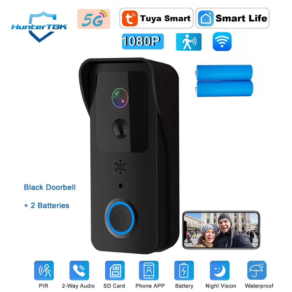 Tuya 5G WiFi Smart Video Doorbell