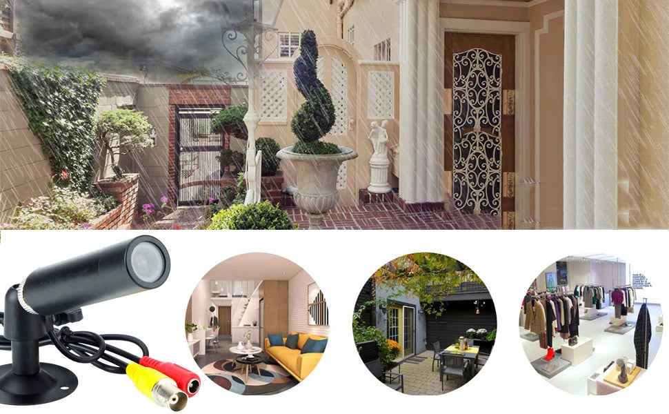 Uvusee 1000TVL Mini Bullet CCTV Security Camera