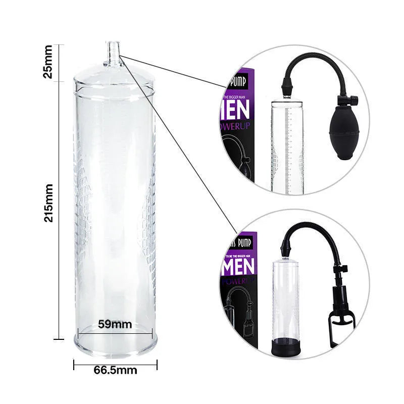 Penis Pump Cylinder Replacement Accessory