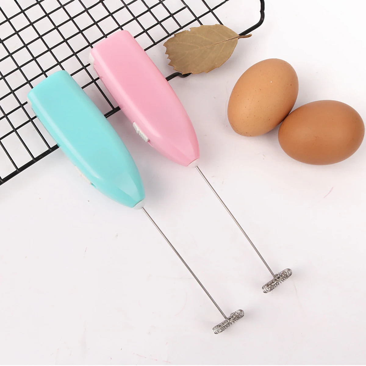 Mini Electric Egg Beater & Milk Frother