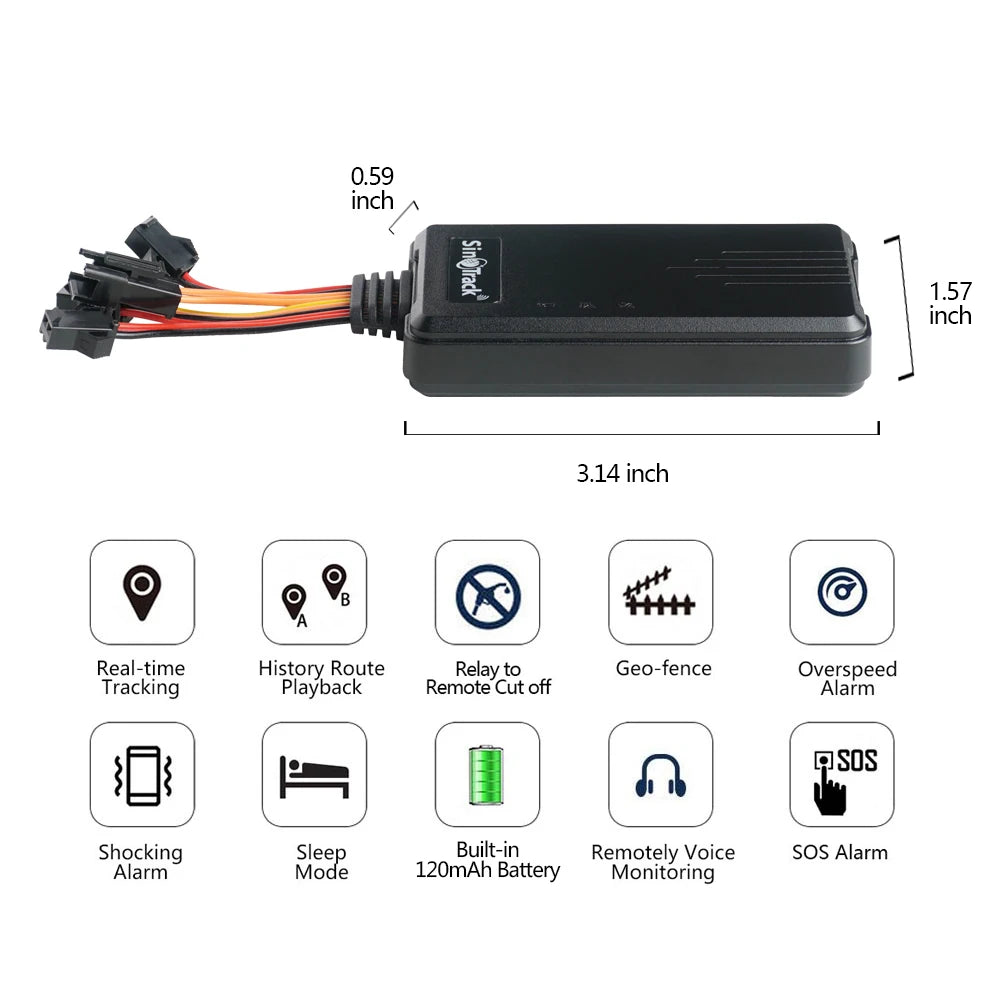 Protect your vehicle with Global GPS Tracker ST-906!