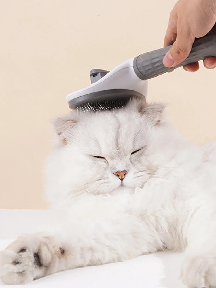 Pet Grooming Brush for Long-Haired Dogs – Hair Removal Comb