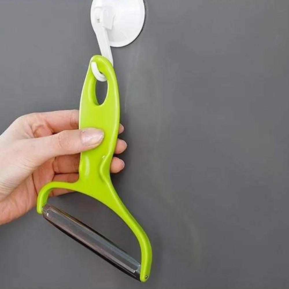 Stainless Steel Wide-Mouth Peeler – Slice, Shred, & Speed Up Prep!