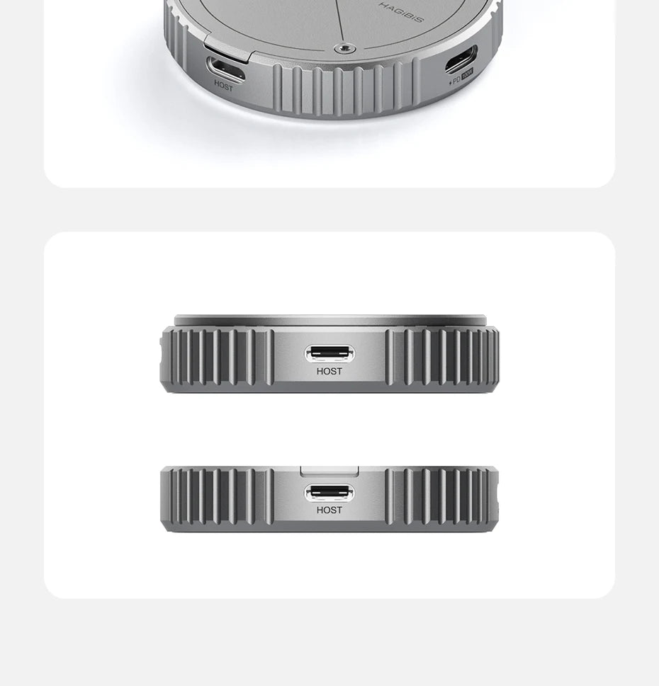 Hagibis Magnetic Heatsink Stand – Cool, Stable, MagSafe Ready!