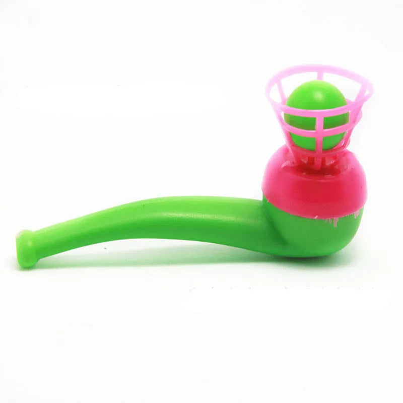 3pcs Plastic Pipe Blowing Ball Kids Toys Set