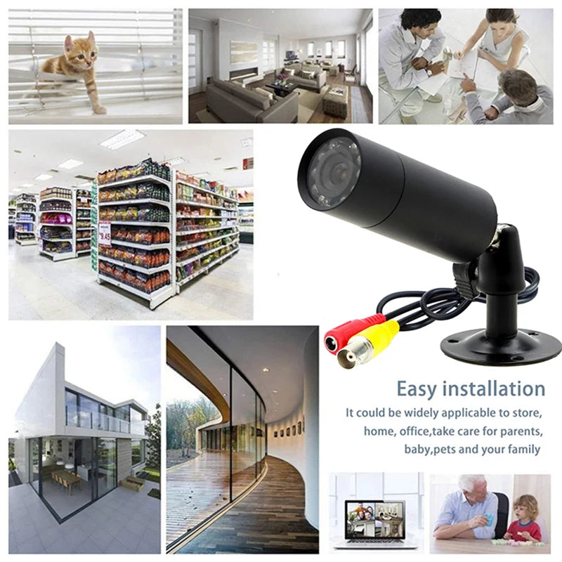 Uvusee 1000TVL Mini Bullet CCTV Security Camera