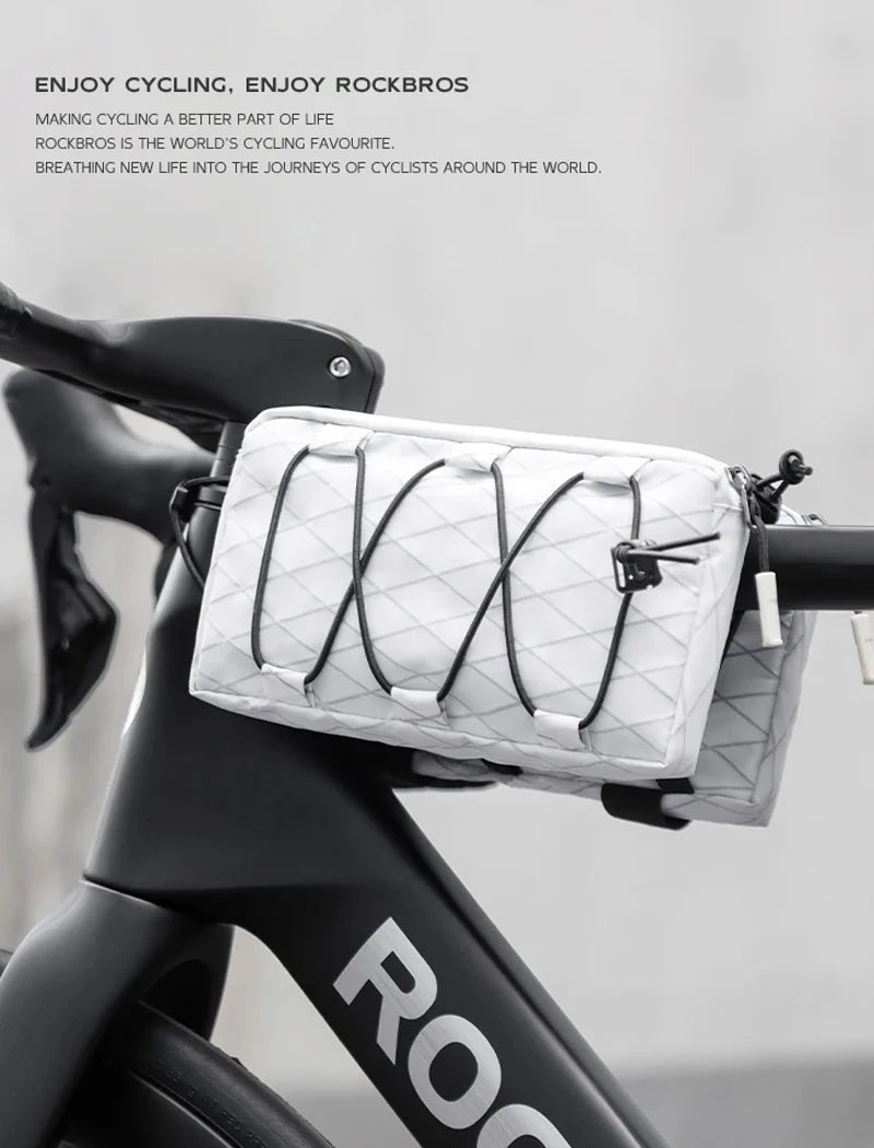 Top Tube Bicycle Bag – Frame & Saddle Storage with Phone Holder