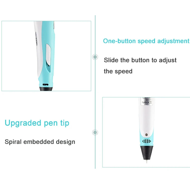 3D Printing Pen – LCD Creative Toy for Kids