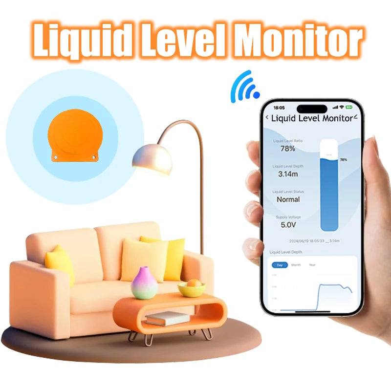 Tuya Smart WiFi Water Level Sensor Socket
