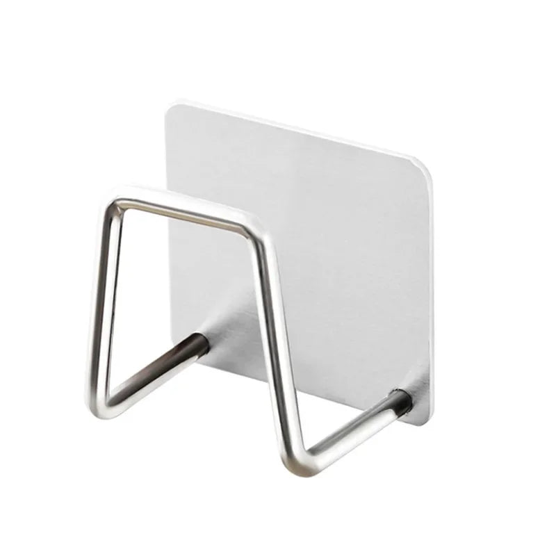 Self-Adhesive Kitchen Sponge & Sink Organizer Rack