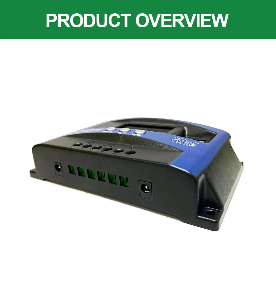 MPPT Solar Charge Controller 100A Dual USB LCD